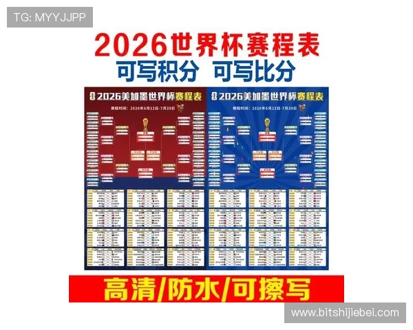 2026年美加墨世界杯赛程表对阵关系图完整展示与关键比赛预测分析